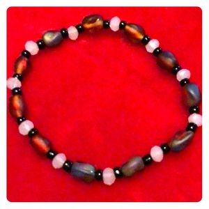 Fashion bracelet, approx 19cm, stretches